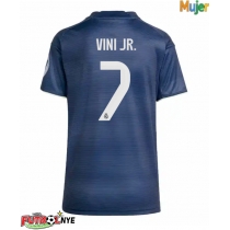 Camiseta Real Madrid Vinicius Junior #7 Visitante Equipación para mujer 2025-26 manga corta